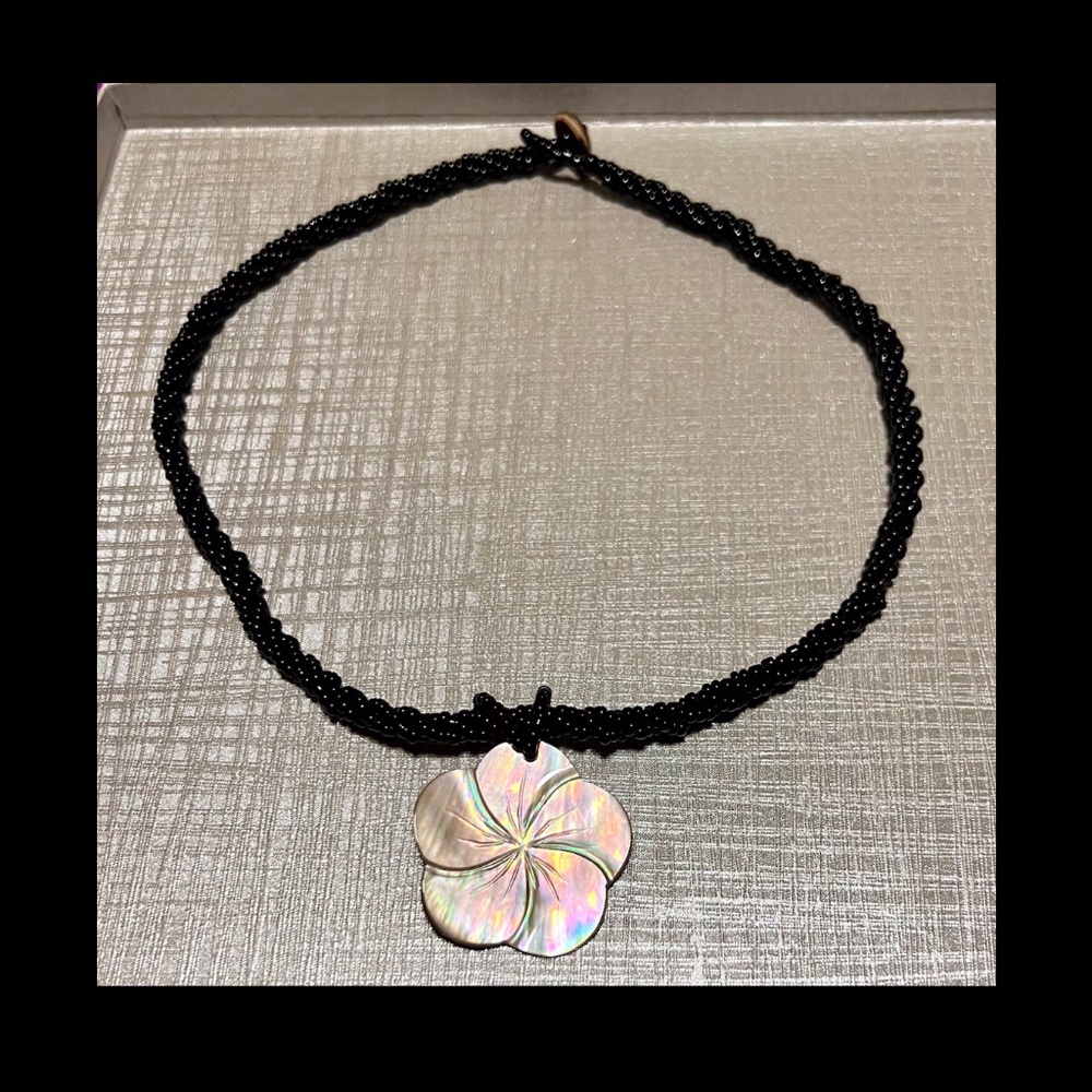 Beaded Shell Necklace